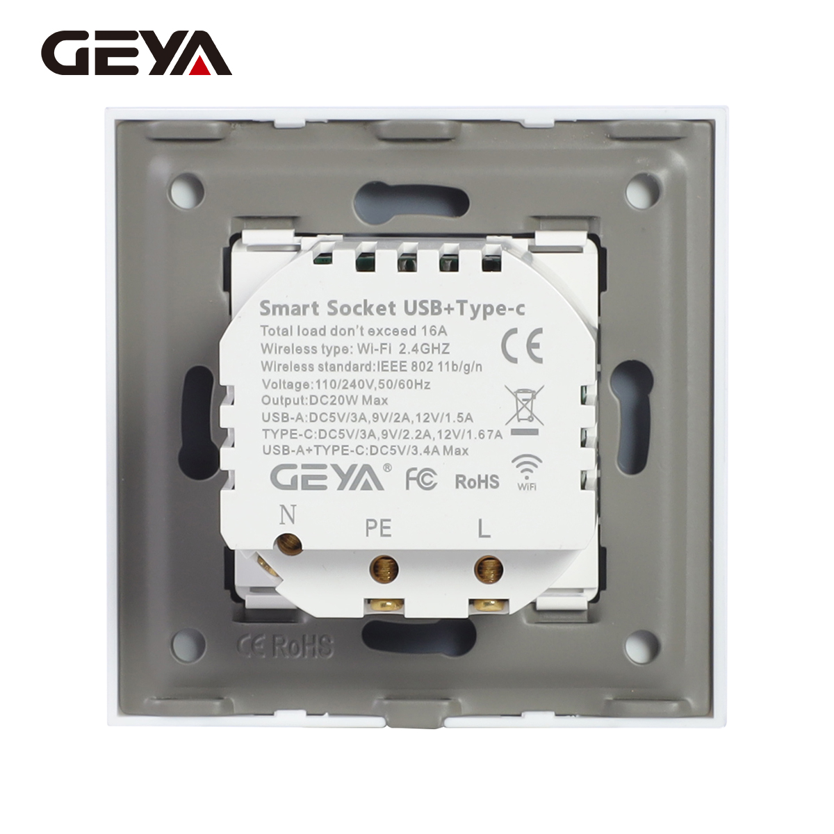 مقبس واي فاي أوروبي من GEYA مع - مراجعة Smart Home Energy Monitor وسعره