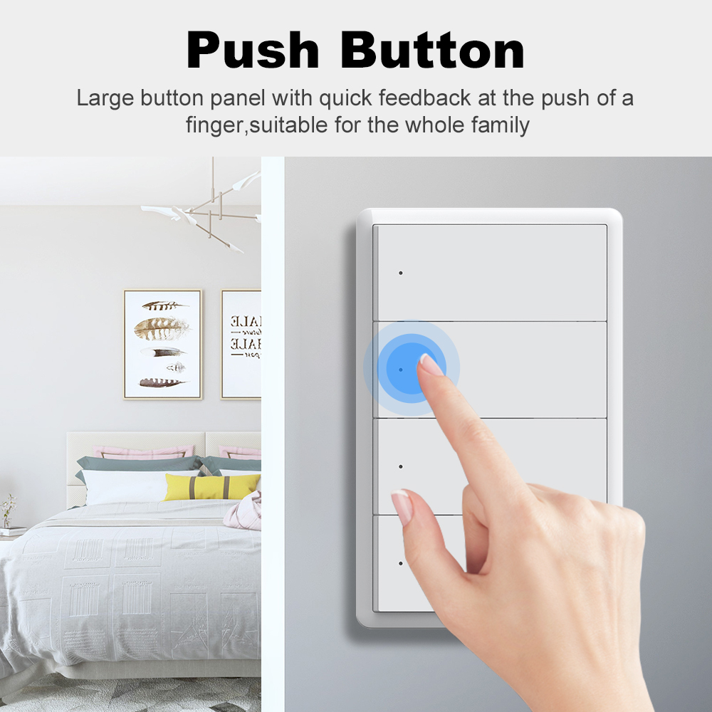 مفتاح إضاءة ذكي من MANHOT يعمل - مراجعة Smart Home Switch وسعره