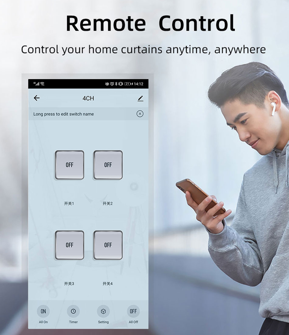 وحدة تحكم تويا 4 قنوات زيجبي U - مراجعة Smart Home Switch وسعره