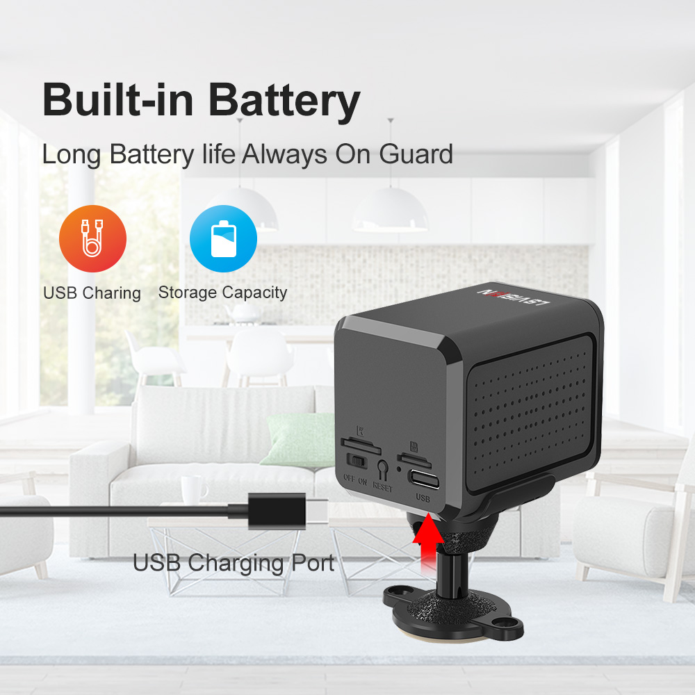 LS VISION كاميرا صغيرة 4g Sim  - مراجعة Smart Home Camera Ezviz وسعره