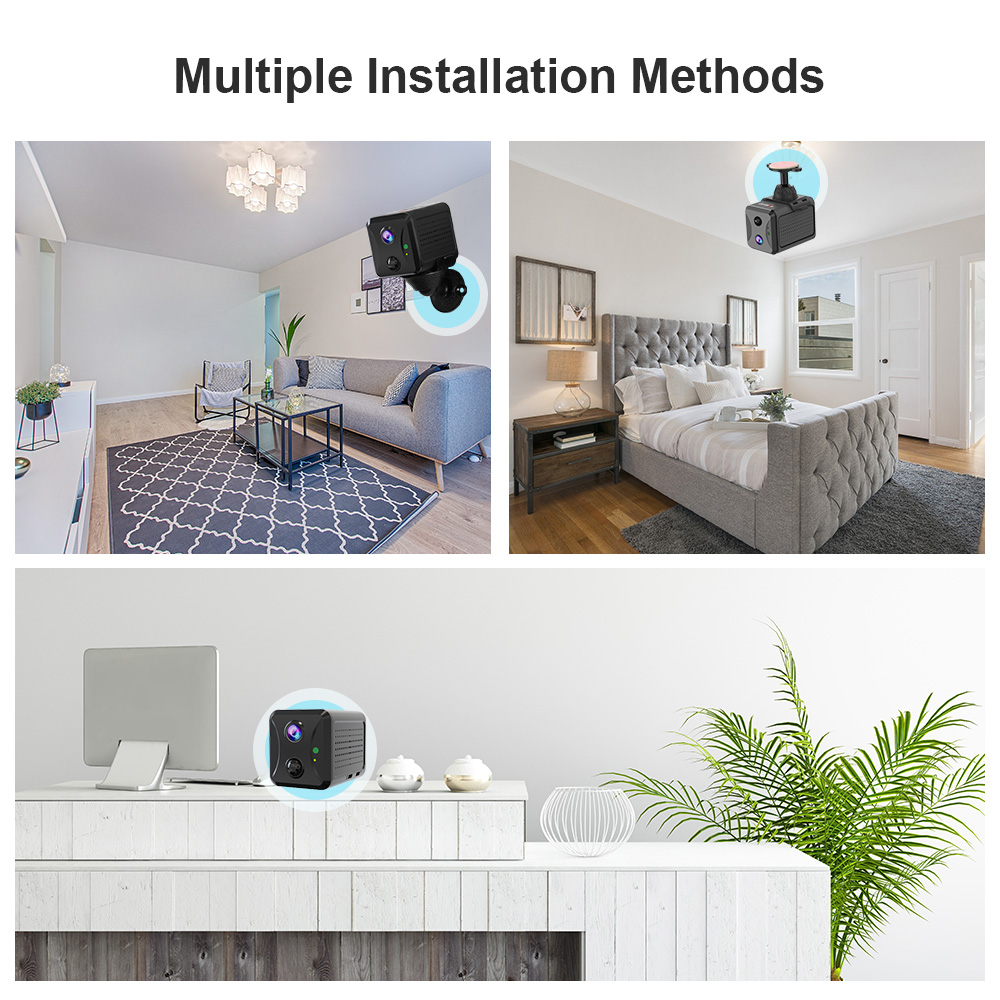 LS VISION كاميرا صغيرة 4g Sim  - مراجعة Smart Home Camera Ezviz وسعره