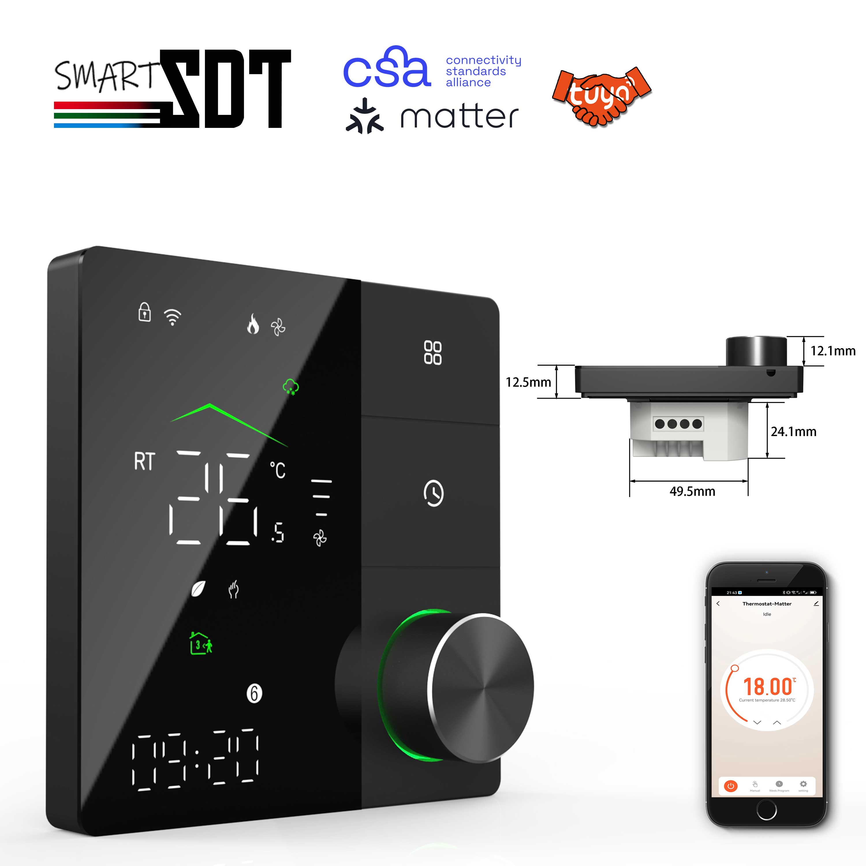 مادة ترموستات للتسخين لزيجبي ، - مراجعة Smart Home For Windows وسعره