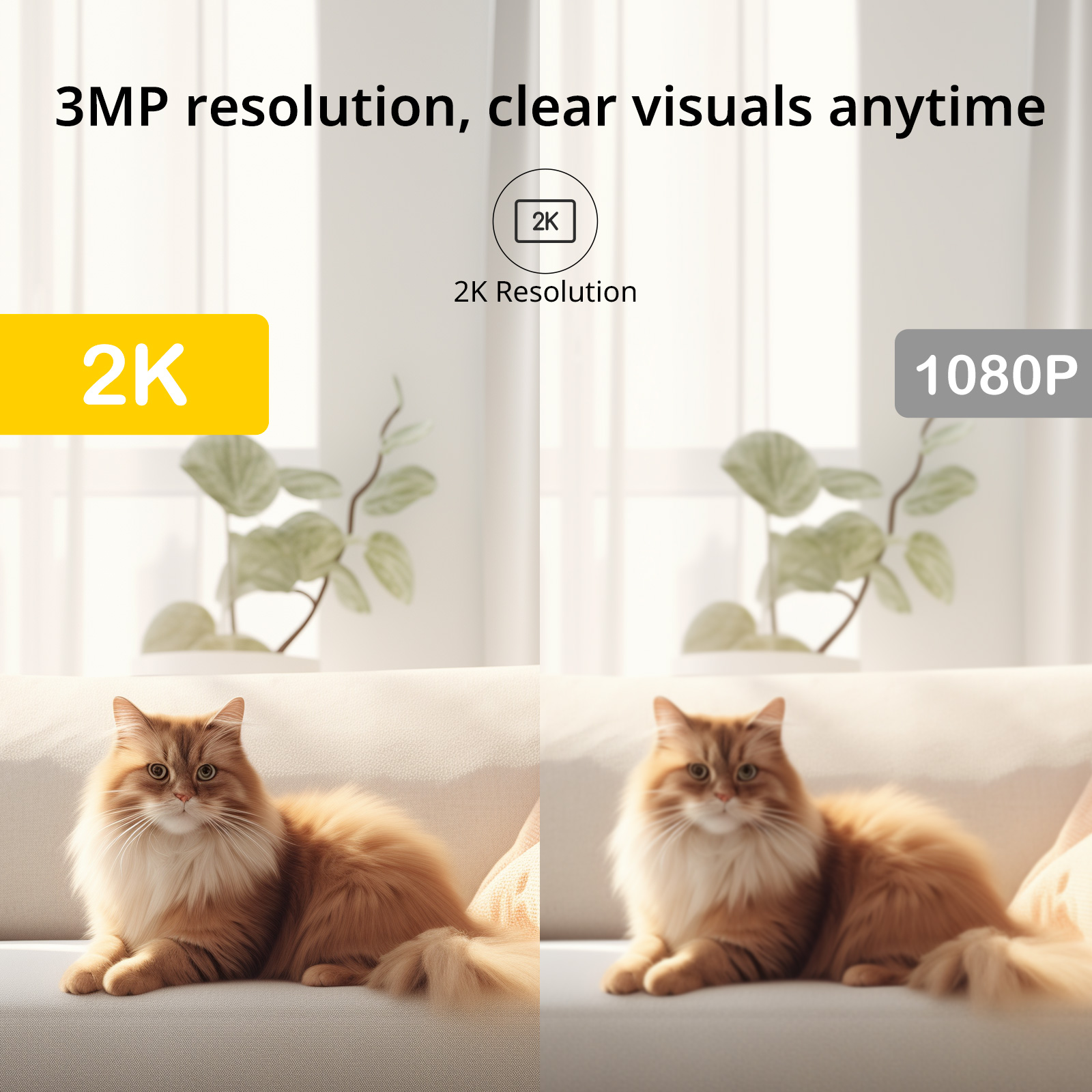 BoyKeep كاميرا مراقبة 3MP 5/2. - مراجعة Smart Home Camera Ezviz وسعره