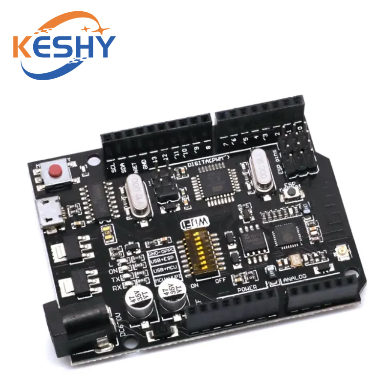 UNO + WiFi R3 ATmega328P + ESP - مراجعة Smart Home Esp8266 وسعره