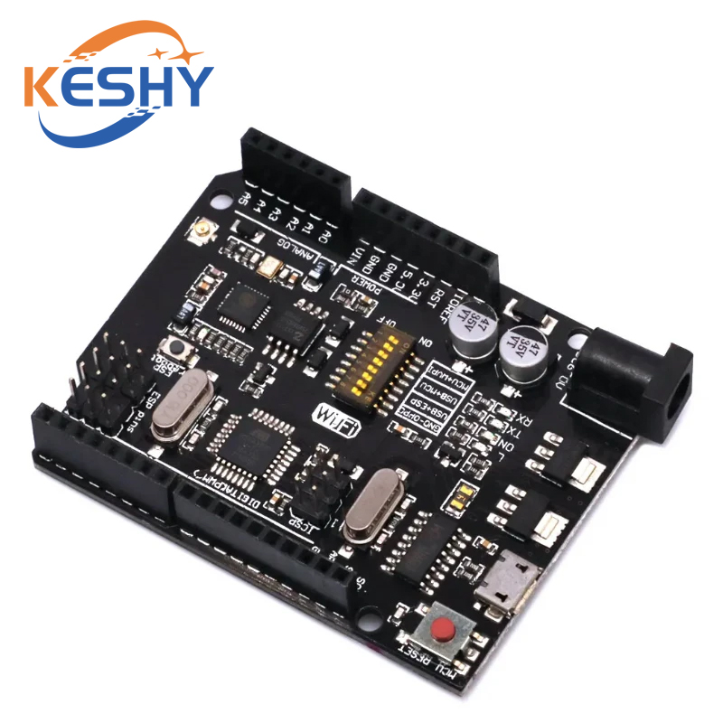 UNO + WiFi R3 ATmega328P + ESP - مراجعة Smart Home Esp8266 وسعره