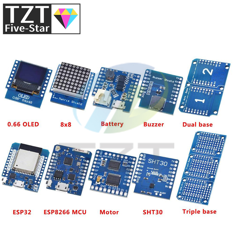 Esp8266 D1 Mini Pro Wifi Nodem - مراجعة Smart Home Esp8266 وسعره