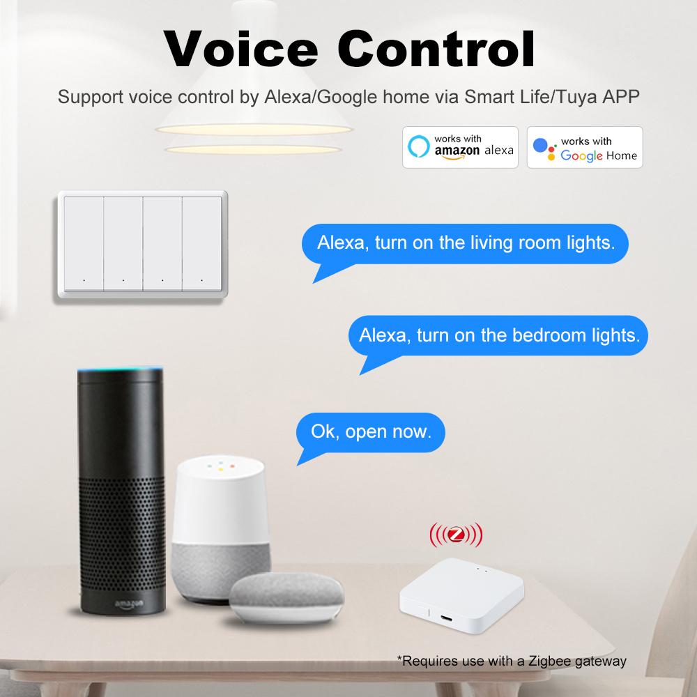 مفتاح إضاءة ذكي من MANHOT بتقن - مراجعة Smart Home Switch وسعره