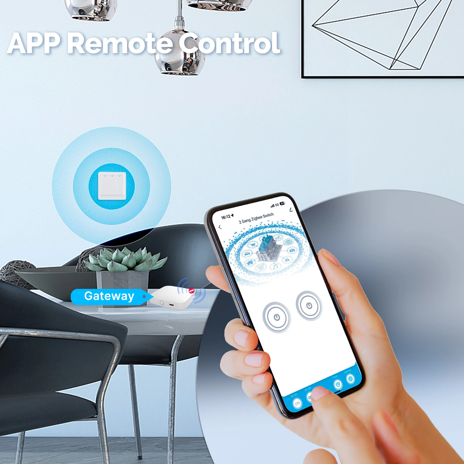 MOES ZigBee مفتاح الإضاءة الذك - مراجعة Smart Home Switch وسعره