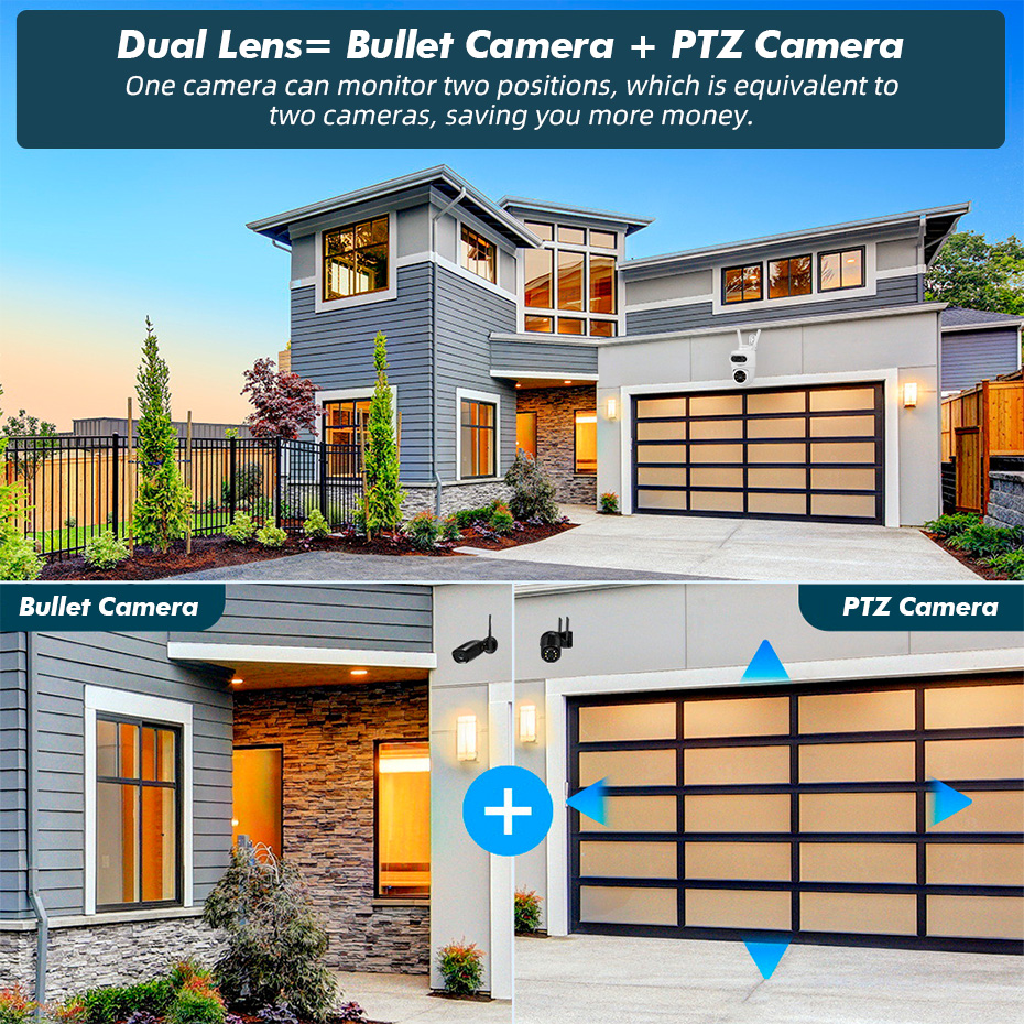 FUERS 5K 10MP عدسة مزدوجة كامي - مراجعة Smart Home Camera Ezviz وسعره
