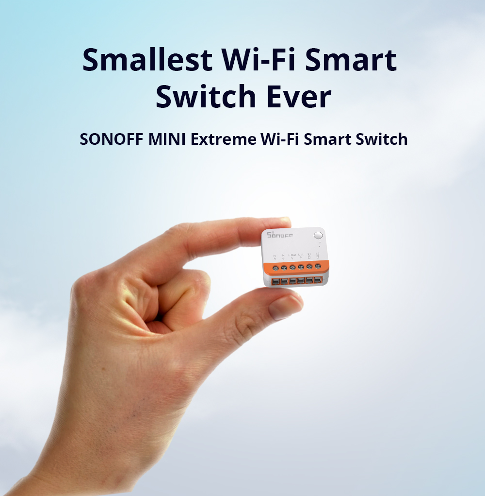مفتاح ذكي واي فاي Sonoff Mini  - مراجعة Smart Home Remote وسعره